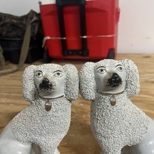 COPPIA DI FIGURINE BARBONCINO