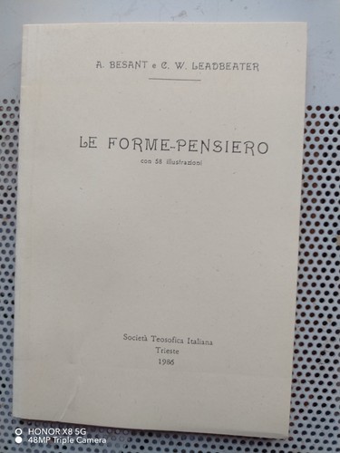 Esoterismo forme pensiero - -,