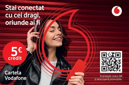 Vodafone romania prepaid sim - vodafone,