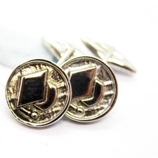Silver Cufflinks - Graduation
