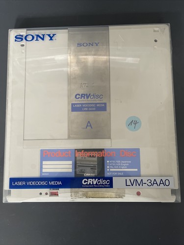 Sony crv laserdisc product - sony,