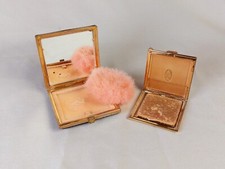 POUDRIER ANCIEN LOT DE 2 -