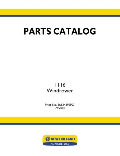 Catalogo ricambi windrower new - catalogo,