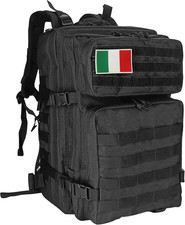 Zaino Militare Tattico 45L, Impermeabile Zaino Grande Zaino Viaggio Molle Zaino 