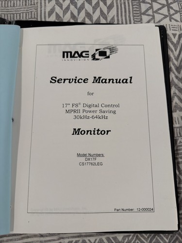 Mag innovision monitor crt - mag,