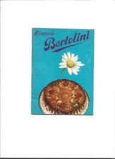 PUBBLICITARIO BERTOLINI - RICETTARIO ANNI '5O