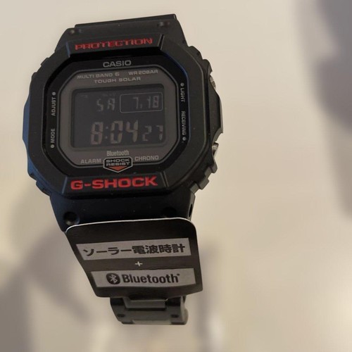 Casio shock radio solare - g-shock,