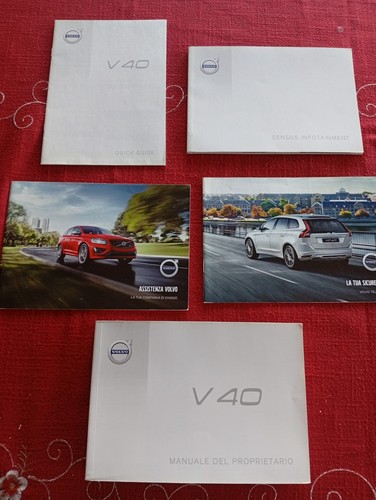 Volvo v40 set libretti - v,