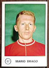 N.67  MARIO DRAGO-FIGURINA CICLISMO EDIZIONE FOLGORE COLLEZIONE 1967-NEW