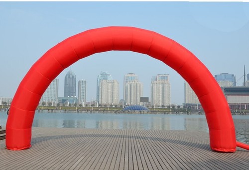 10ft red inflatable - red,