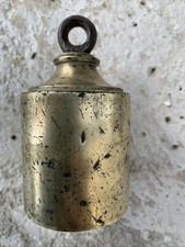 Antico Peso In Ottone Con