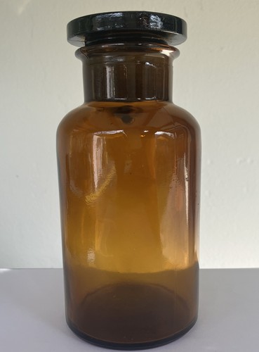 Bottiglia farmacia antica - bottiglia,