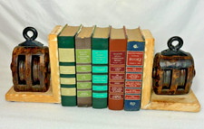 Fermalibri in legno doppio