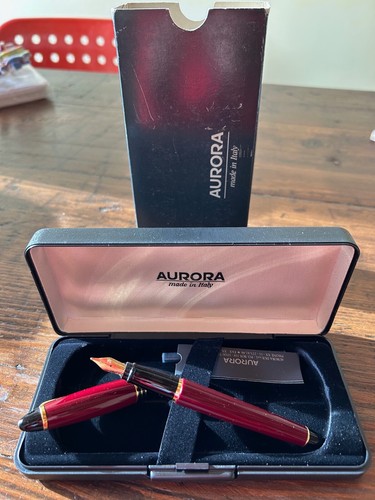 Fountain pen aurora penna - by,