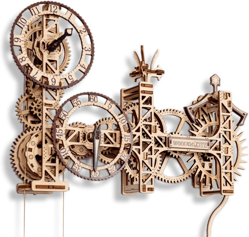 Orologio steampunk puzzle - orologio,