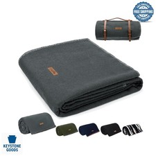 Coperta 100% Lana, 62" x 86"