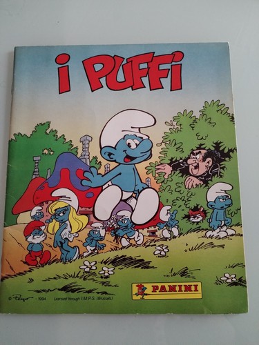 Album figurine panini puffi - panini,