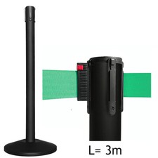 COLONNINA BLACK TENDINASTRO BIANCO-ROSSO delimitazione aereoporto concessionario