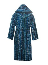 Accappatoio uomo donna in spugna velour cinigliata tinto filo 500 gr