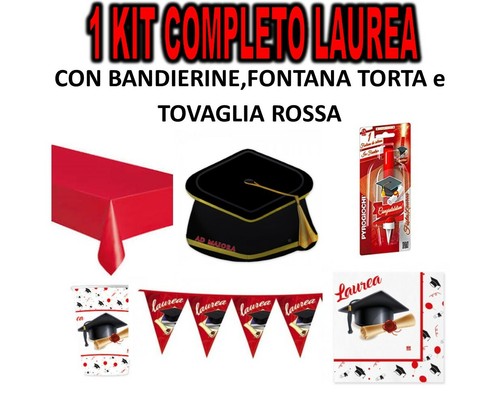Kit laurea completo - kit, tavola