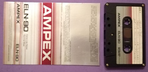 Ampex eln musicassetta - mc,