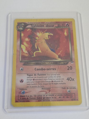 Dark typhlosion 105 neo - dark,