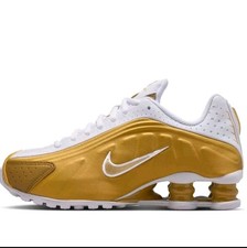 NIKE SHOX R4 (GS) Metallic