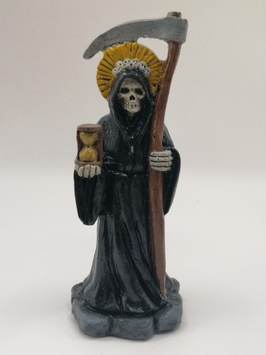 Statua santa muerte con falce - santa,