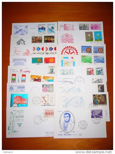Ita43 italia 1970 fdc - 1970,