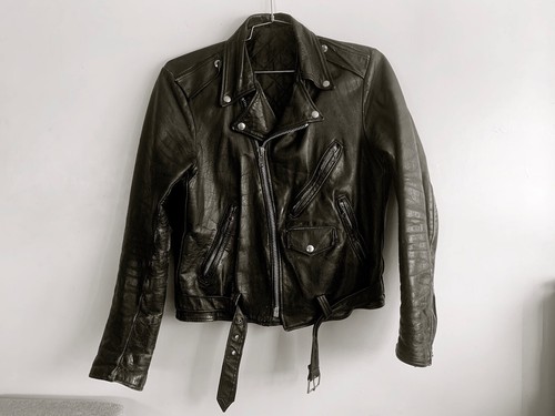 Giacca vintage vera - , pelle
