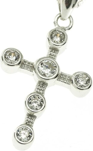 Collana catena ciondolo - , croce