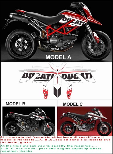 Adesivi hypermotard 796 1100 - hypermotard,