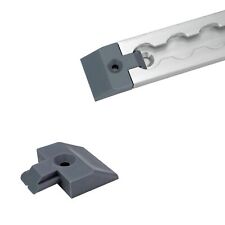 Tappi terminali grigi per