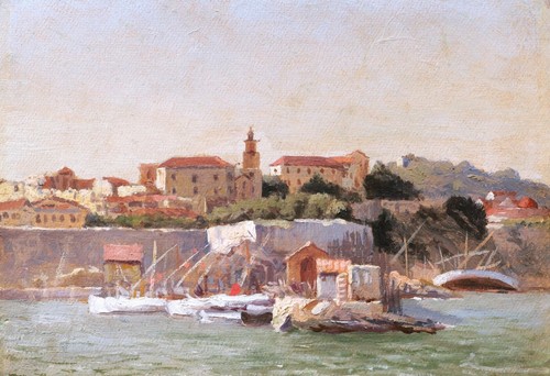 Quadro francese paesaggio - francese,
