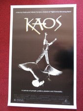Kaos one sheet rolled - kaos, us