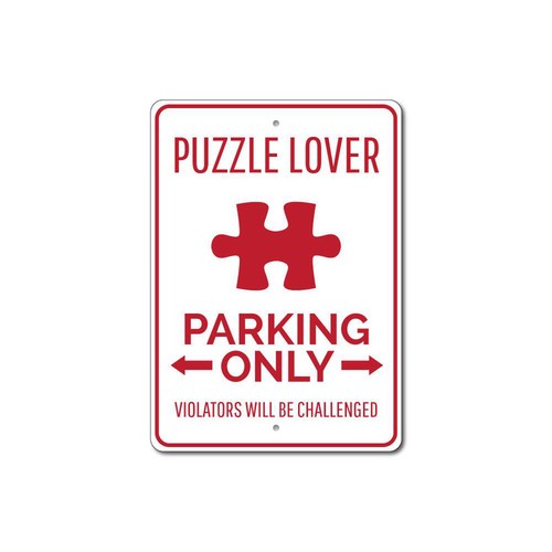 Insegna amante dei puzzle - dei,