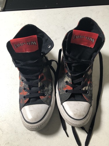 Scarpe alte comics harley - alte, dc
