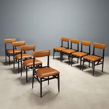 Sedie da Pranzo Vintage Skai