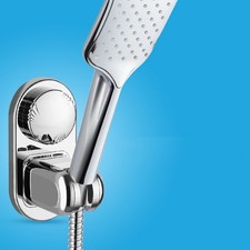  1 Pc Aspirateur Ventouse Pomme De Douche Support De Montage Amovible Support