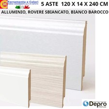 BATTISCOPA in MDF BAROCCO