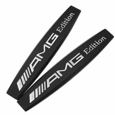2X STEMMA ADESIVO EMBLEMA PER MERCEDES AMG CLASSE A B C E G S CL CLA GL GLA GLE