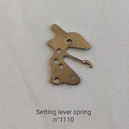 Omega setting lever - setting, spring