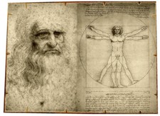 LEONARDO, Uomo Vitruviano