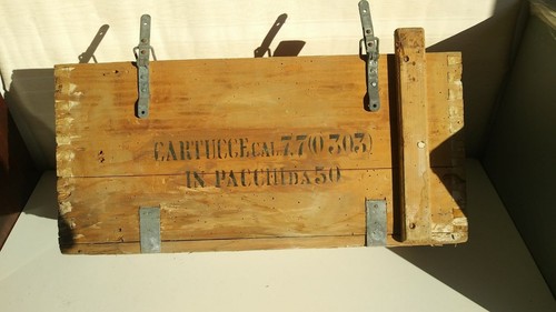 Antica cassetta legno - , vuota