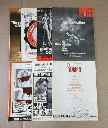 Vintage box office - box, magazine