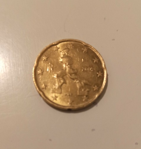 Centesimi euro italia anno - 20,