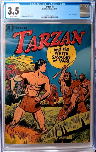 Tarzan cgc 5 ow 1944 - #1,