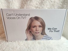 ZVOX AccuVoice AV100 Soundbar ALTOPARLANTE TV con tecnologia per apparecchi acustici, Nero