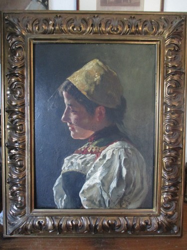 Ritratto quadro donna signora