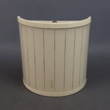 Lampada Applique Vetro Murano Federico De Majo Design Bianco A Righe 1980